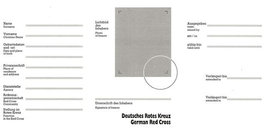 Richtlinien Zur Vergabe Und Verwendung Des Drk Ausweises Drk Kreisverband Alsfeld E V